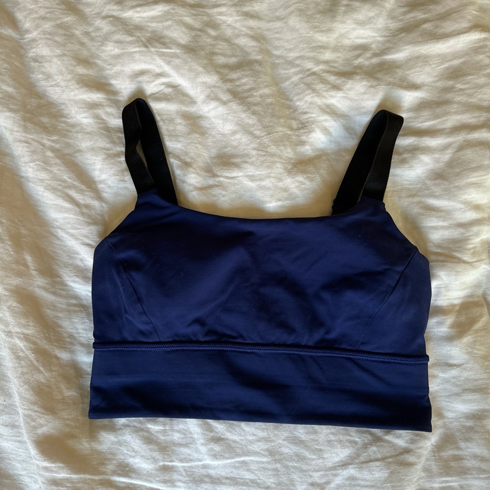 Lululemon Navy Blue Sports-bra